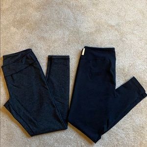 2 pack! Grey and black zella leggings